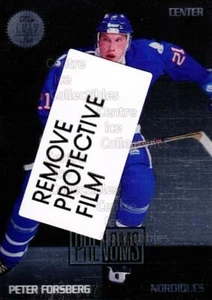 1994-95 Leaf Phenoms #3 Peter Forsberg - Picture 1 of 1