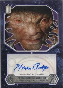 STRUAN RODGER ALS GESICHT DER BOE Autogramm Sammelkarte - DOCTOR WHO 2015 - Bild 1 von 2