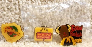 Vintage 1994 McDonald's Employee Pins Flintstones Roc Donald's Grand Poobah - Picture 1 of 7