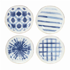 Unique Plate (Set of 4) 7"D Ceramic - 85403