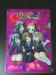 K-ON! Ritsu Mio Azusa Yui Tsumugi A4 Clear File Folder Anime - Picture 1 of 2