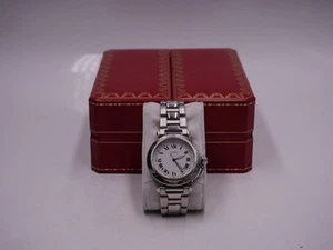 BEAUTIFUL CARTIER MODEL PASHA 38MM AUTOMATIC MOVEMENT WATCH WITH CASE - Picture 1 of 12
