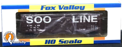 FOX VALLEY MODELS FVM 30201 HO SOO LINE 7 Post Box Car #18504 NIB - Image 1 of 2