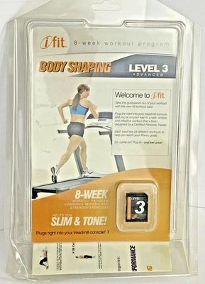 IFit Cinta de Correr Modelado Corporal Avanzada Nivel 3 Tarjeta SD Programa de Entrenamiento 8 Semanas Foto 1 de 4