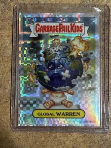 2013 TOPPS CHROME GARBAGE PAIL KIDS SERIES 1 XFRACTOR GLOBAL WARREN L6A GPK - Picture 1 of 4