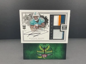 2016 Panini Impeccable Elegance Kenyan Drake #166 18/75 RC Patch - Picture 1 of 2