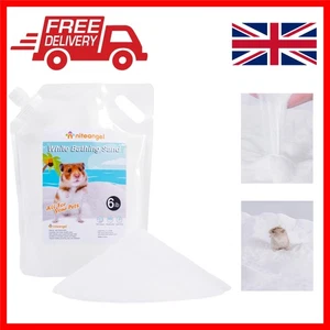Elegant & Safe Dust-Free Bath Sand for Gerbils, Mice & Degus - 6LB - Picture 1 of 8