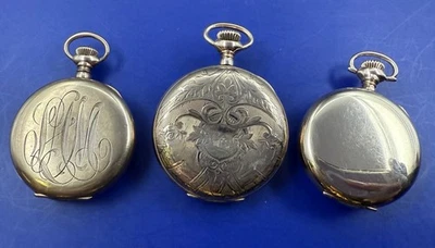 Lot of 3 Antique Pendant Pocket Watches, all with 20-Year Gold Filled Cases - Image 1 of 4