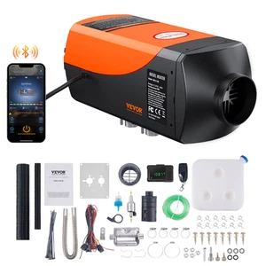 Car Heater 2/5/8KW Diesel Air Heater 12V with Silencer Remote Control Truck Bus - Picture 1 of 17