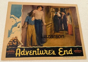 JOHN WAYNE ADVENTURES END LOBBY CARD 1937 - Picture 1 of 2