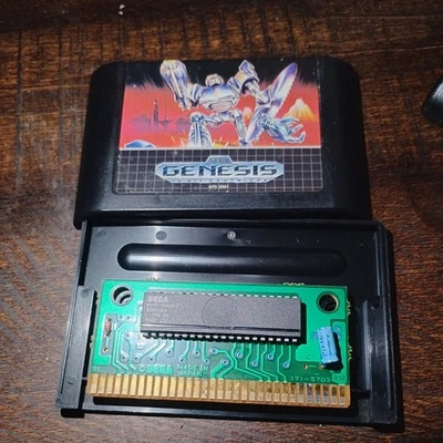 Cyborg Justice (Sega Genesis, 1993)  Cleaned Pin and Cartridge  - Image 1 of 3
