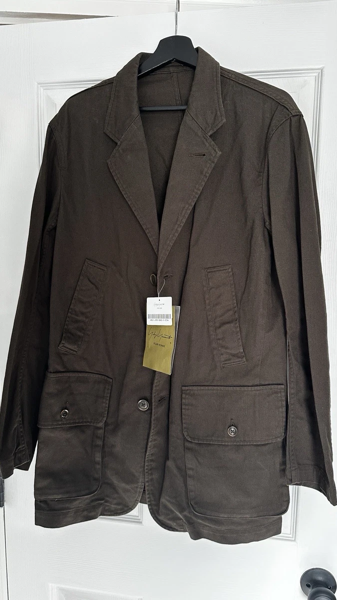 Yohji Yamamoto Cotton Outer Shell Jackets for Men for Sale | Shop