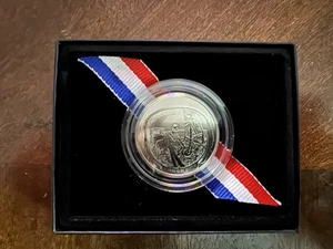 2019 S Apollo 11 50th Anniversary Proof Clad Half Dollar - Picture 1 of 3