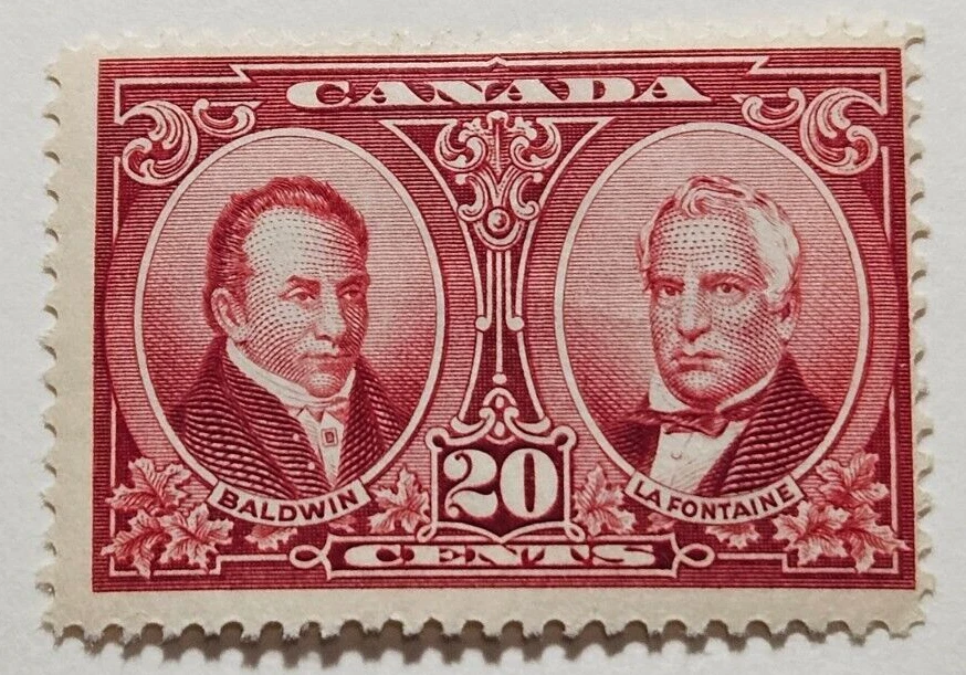 Sello Canadá edición histórica A52 #148 marrón carmín MLH Foto 1 de 1