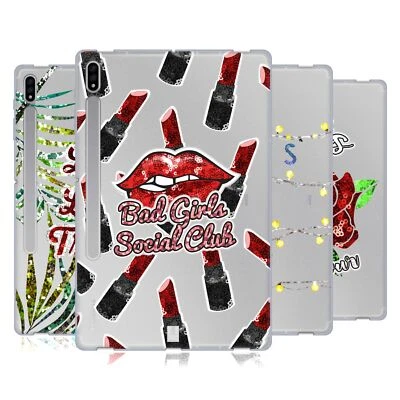 FUNDA DE GEL SUAVE CON ESTAMPADO DE LENTEJUELAS ATREVIDAS HEAD CASE DESIGNS PARA TABLETAS SAMSUNG 1 Foto 1 de 4