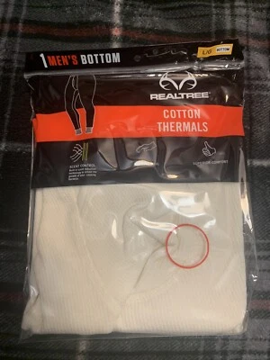 Realtree Men's Cotton Thermal Bottoms. Men’s Large. Brand NEW in Packaging - Image 1 of 4