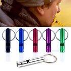Newest Whistle Hiking Keychain Aluminum Alloy Distress Survival Training