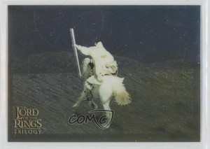 2004 Topps Chrome The Lord of Rings Trilogy Return King Gandalf #77 1u6