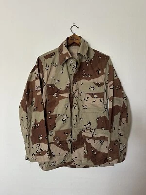 Vintage US Army Chocolate Chip Desert Camo Jacket Coat Adult X Small Regular - Image 1 of 3