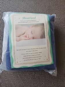 2-Pack Fitted 100% Soft Baby Boy Standard Crib Sheets Blue Set 