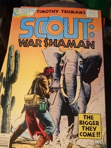 Scout: War Shaman #8 in Very Fine+ condition. Eclipse comics - Picture 1 of 8