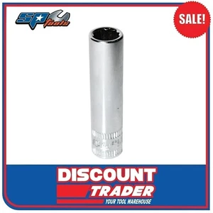 SP Tools SP21613 1/4″ Square Drive 12 Point Deep Socket 13mm Metric - Picture 1 of 2