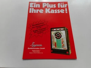 Flyer für Playmont Geldspieler Roulette Plus rot - Bild 1 von 1