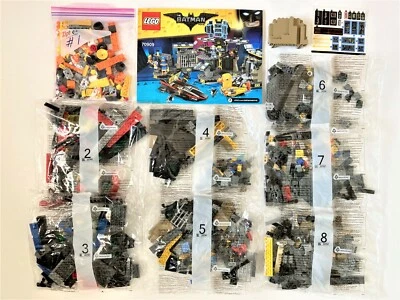 Lego Batman Movie 70909 Batcave Break-in MOSTLY SEALED BAGS NO BOX - Image 1 of 4