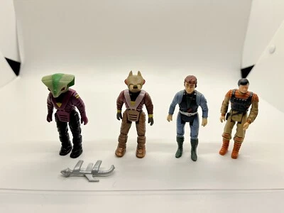 Vintage 1987 Tyco Dino Riders  Action Figures Lot Of 4 - Image 1 of 4