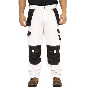 Robuste Dekorateure Maler Arbeitshose für Herren mehrere Taschen Cargohose - Bild 1 von 7
