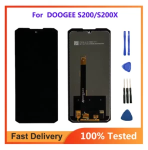 Conjunto de digitalizador de pantalla LCD + pantalla táctil para Doogee S200 S200X repuesto - Imagen 1 de 1