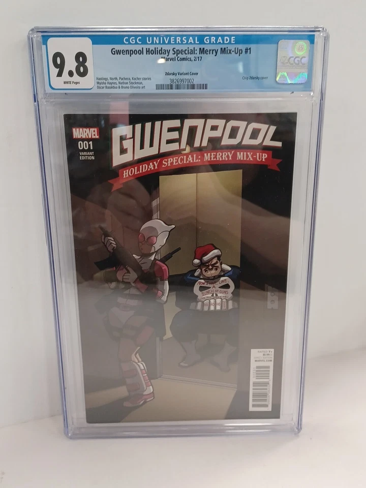 Gwenpool Holiday Special Merry Mix Up #1 Chip Zdarsky Cover (Marvel Comics February 2017)
