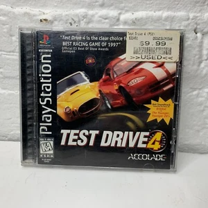 Test Drive 4 (Sony PlayStation 1, 1997) PS1 Complete - Picture 1 of 3
