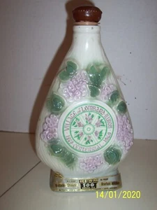 ILLINOIS -VILLAGE OF LOMBARD CENTENNIAL 1969 - JIM BEAM DECANTER 1869-1969  - Picture 1 of 4