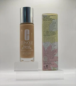 CLINIQUE Beyond perfecting foundation+concealer 2 en 1~1 Fl Oz/30Ml~CHOOSE SHADE - Picture 1 of 15