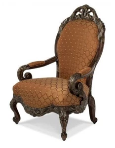 Michael Amini Essex Manor High Chair by AICO - Picture 1 of 3