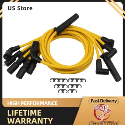 Actualización de cables de bujía de carreras de 8 mm para Chevrolet GMC Safari Jimmy 4,3 L V6 EE. UU. Foto 1 de 4