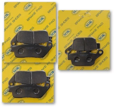 ALMOFADAS DE FREIO DIANTEIRAS E TRASEIRAS adequadas para TRIUMPH Tiger 800 2011-2017 Tiger800 - Imagem 1 de 3