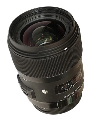 Sigma 35mm f/1.4 DG HSM Art Lens for Nikon F - 340306 - Image 1 of 2