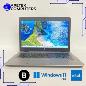 HP EliteBook 840 G3 i7-6600U 14" Windows 11 Pro Laptop 256GB SSD 16GB - Picture 1 of 8
