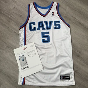 Game Worn EARL BOYKINS 1999-00 Cleveland Cavaliers Jersey 44 +2 Pro Team Issue - Picture 1 of 6