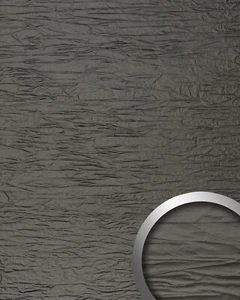 WallFace 24940 CRASHED Smoke PF revestimiento de pared 3D gris semibrillante 2,6 m2 - Imagen 1 de 3