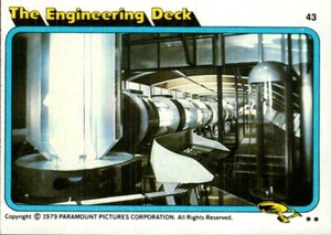 1979 Topps Star Trek: The Motion Picture Movie #43 The Engineering Deck - Picture 1 of 2