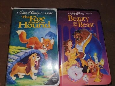 Lot of 16 Walt Disney VHS Black Diamond /Masterpiece Collection Classic Original Foto 1 de 4