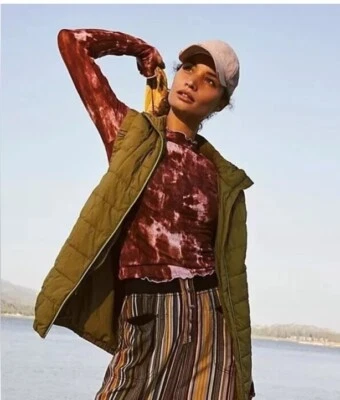 Chaleco acolchado grande F P Movement Dream talla XS verde militar Foto 1 de 4