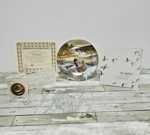 Knowles The Mallard - Living With Nature - 1986 8" Duck Collector Plate - Jerner - Picture 1 of 11