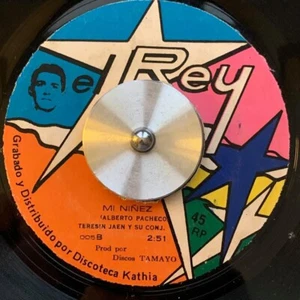 PANAMA Latin Cumbia TERESIN JAEN Mi Ninez 45rpm 7" VERY RARE Hear!!! - Picture 1 of 2