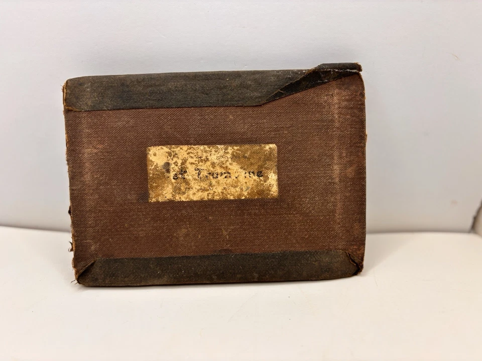 LIBRO DE CANCIONES ANTIGUO DE COLECCIÓN TROMPETA VICTORIANA LIBRO DE MÚSICA C. L. BARNHOUSE 1900s Foto 1 de 4