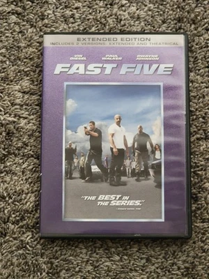 Fast Five DVD, 2011 Extended Edition  - Image 1 of 2