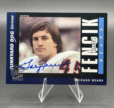 2004 Topps Fan Favorites GARY FENCIK AUTO SIGNED #GF CHICAGO BEARS - Image 1 of 4